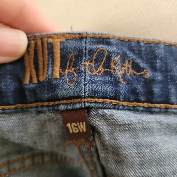 Kut from the Kloth Dark Blue Katy Boyfriend Jeans - Picture 3 of 7